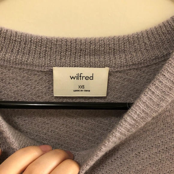 Aritzia Wilfred Aubri sweater, Alpaca yarn - Picture 3 of 4
